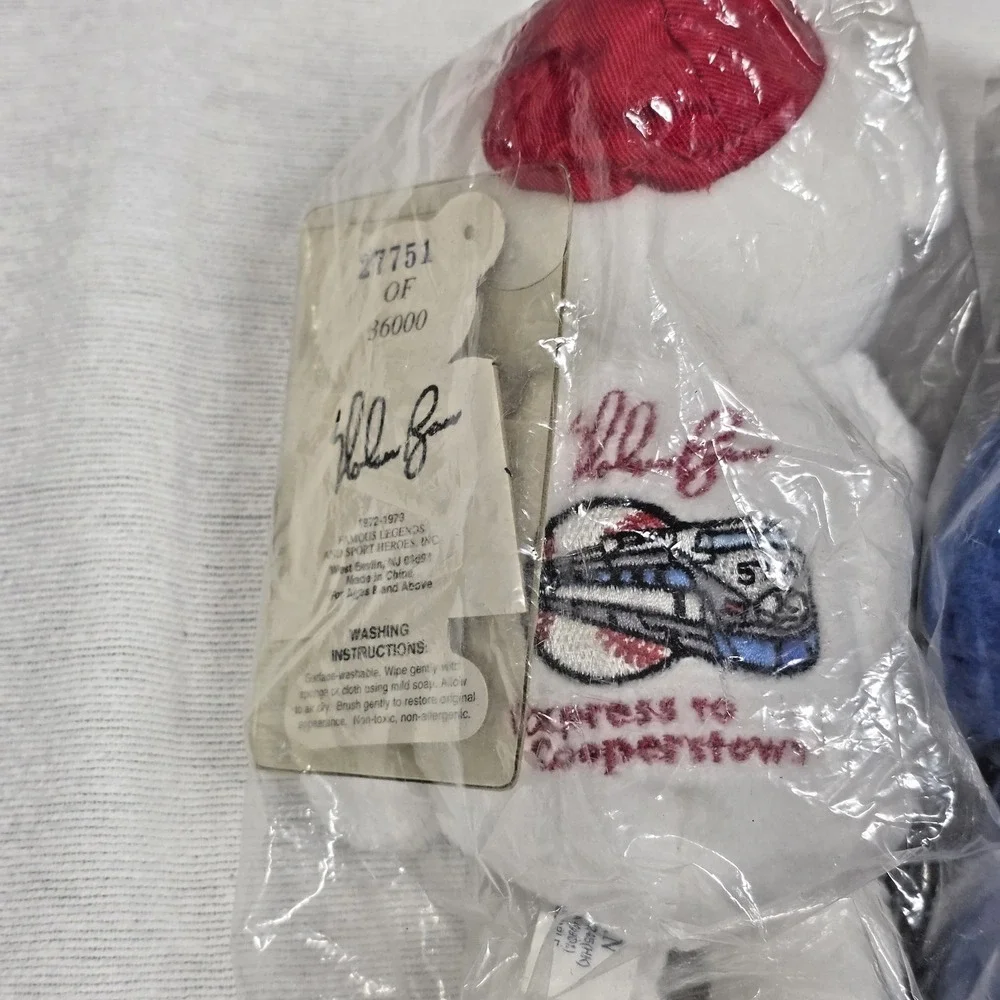 Nolan Ryan Express to Cooperstown Lot Of 5 Stuffed Animal Plush Bear Toys